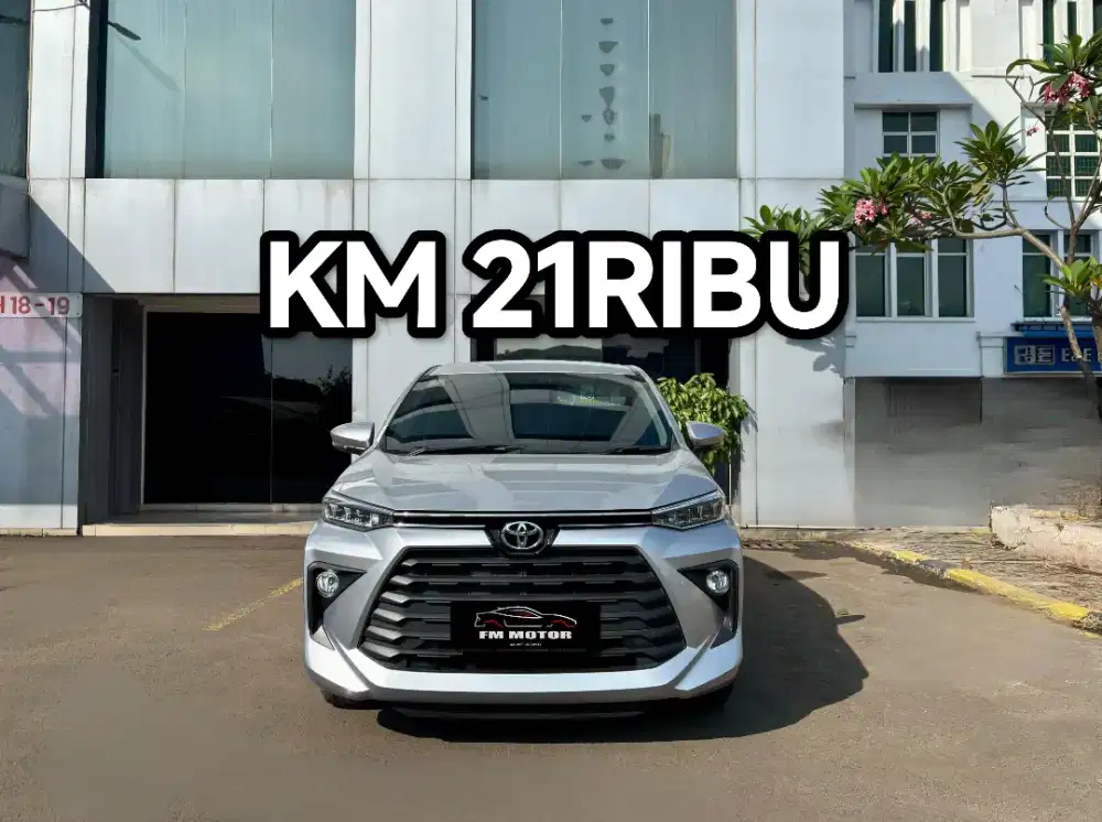 Toyota Avanza G 2023 AT 1.5, Km 21Ribu, Pajak Panjang