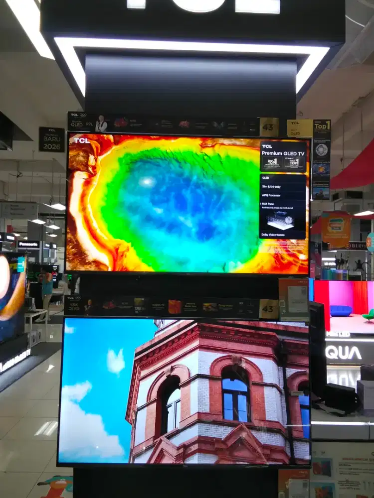 TCL 43P7L QLED GOOGLE TV DOLBY AUDIO