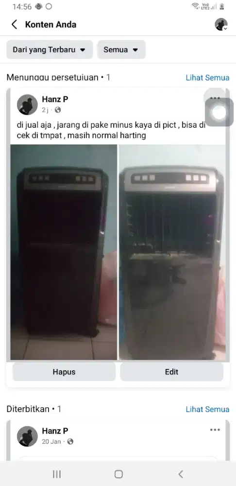 jual kipas aie cooler sharp