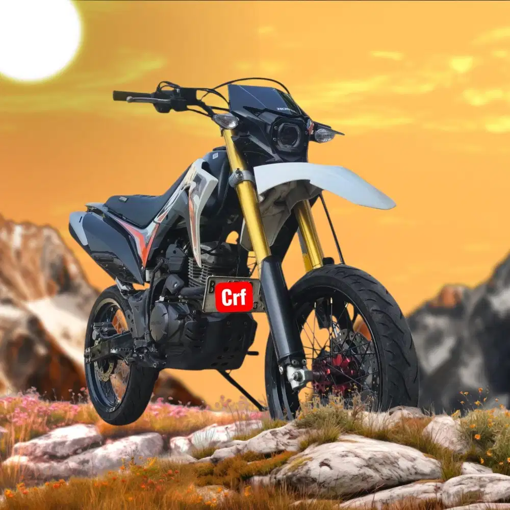 Dp ringan‼️ Honda CRF 150 L supermoto (KTP daerah bs kredit) 150L