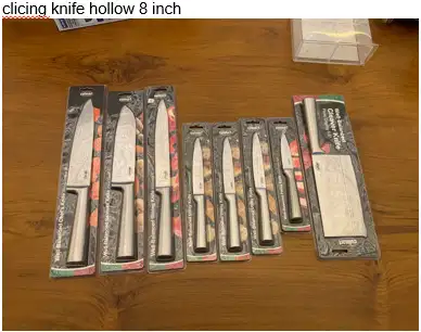 chef knife hollow 8 inch