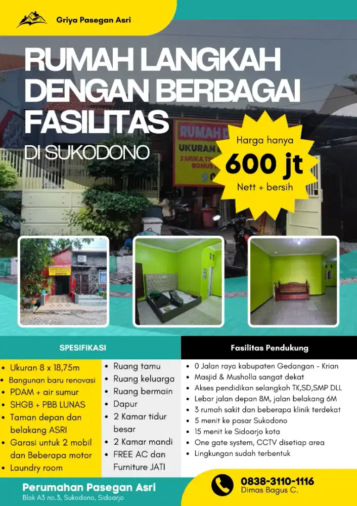 Rumah murah di Sidoarjo