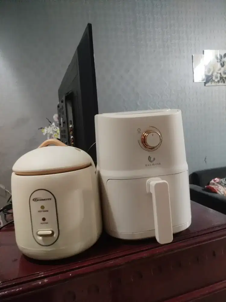 Rice cooker dan air fryer