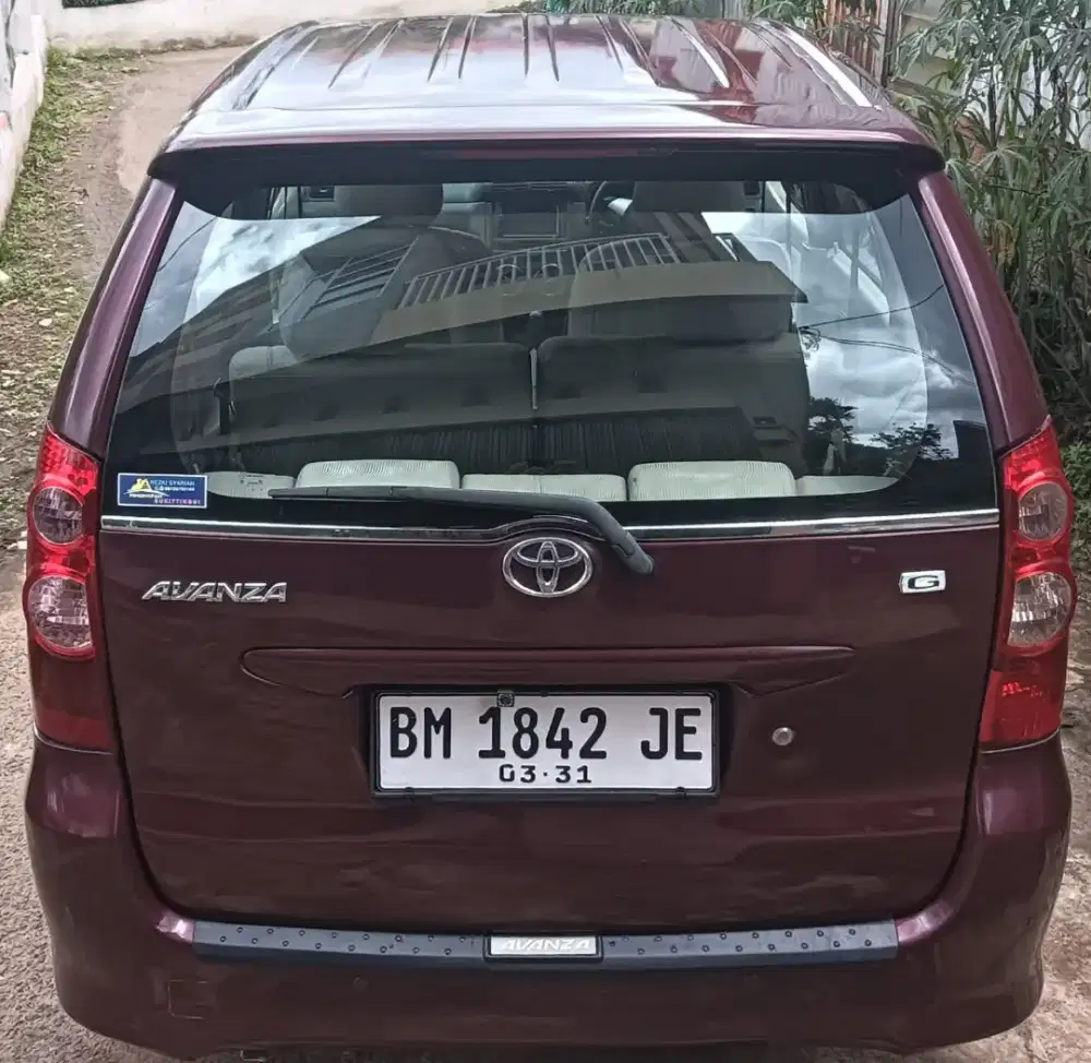 Avanza G manual 2011 mulus pajak baru 2011