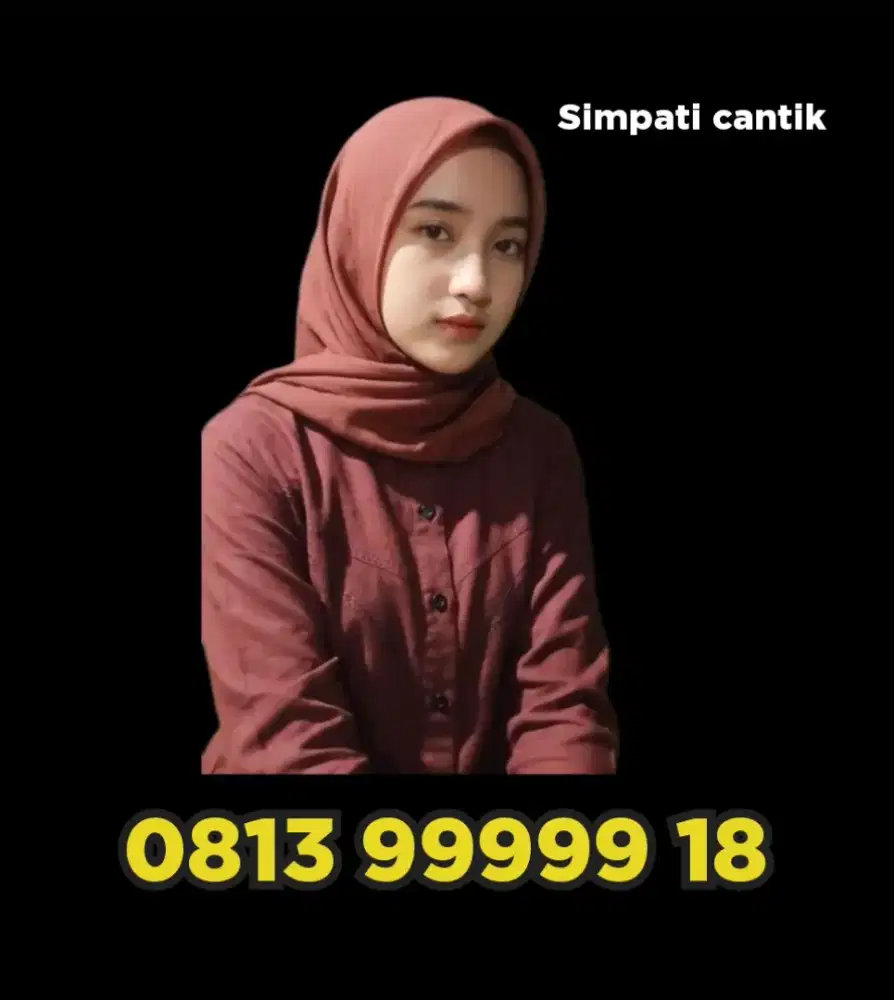 Nomor cantik simpati Telkomsel super