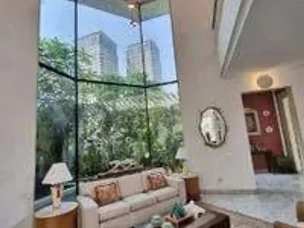 Dijual Rumah Mewah Cantik Semi Furnished Lokasi Strategis Dekat Grand Itc Permata Hijau di Permata Hijau Jaksel Fr-16334