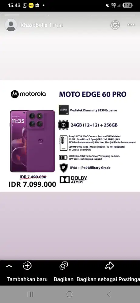 Motorola edge 60 pro