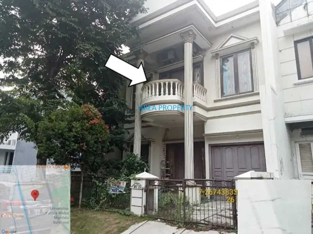 JUAL RUMAH 2LT MURAH, PERUMAHAN PAKUWON CITY, SUARABAYA