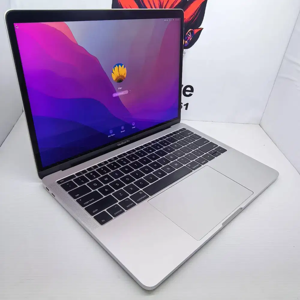 MULUS SIAP COD : Macbook Pro 2017 8/128 Silver Monterey NO MINUS SIAP