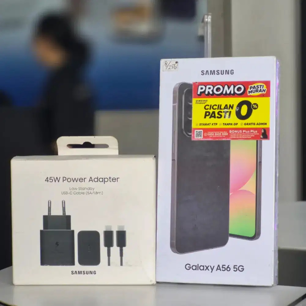 SAMSUNG A56 5G 8/256 CASHBACK 500RB + FREE ADAPTOR CHARGER