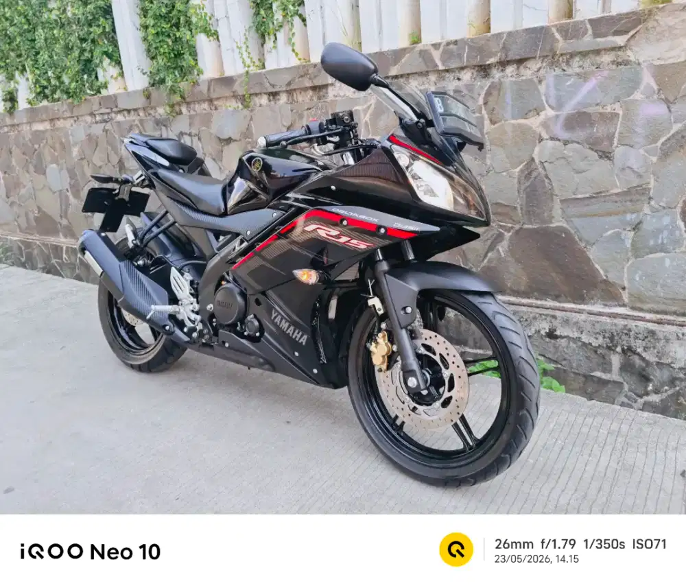 KM 3 RIBU ASLI !! YAMAHA YZF R15 V2 2016 SUPER ANTIK EX SIMPANAN