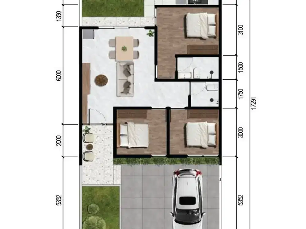 Dijual rumah siap proses  bangun lokasi palagan dekat hotel hyatt yogyakarta
