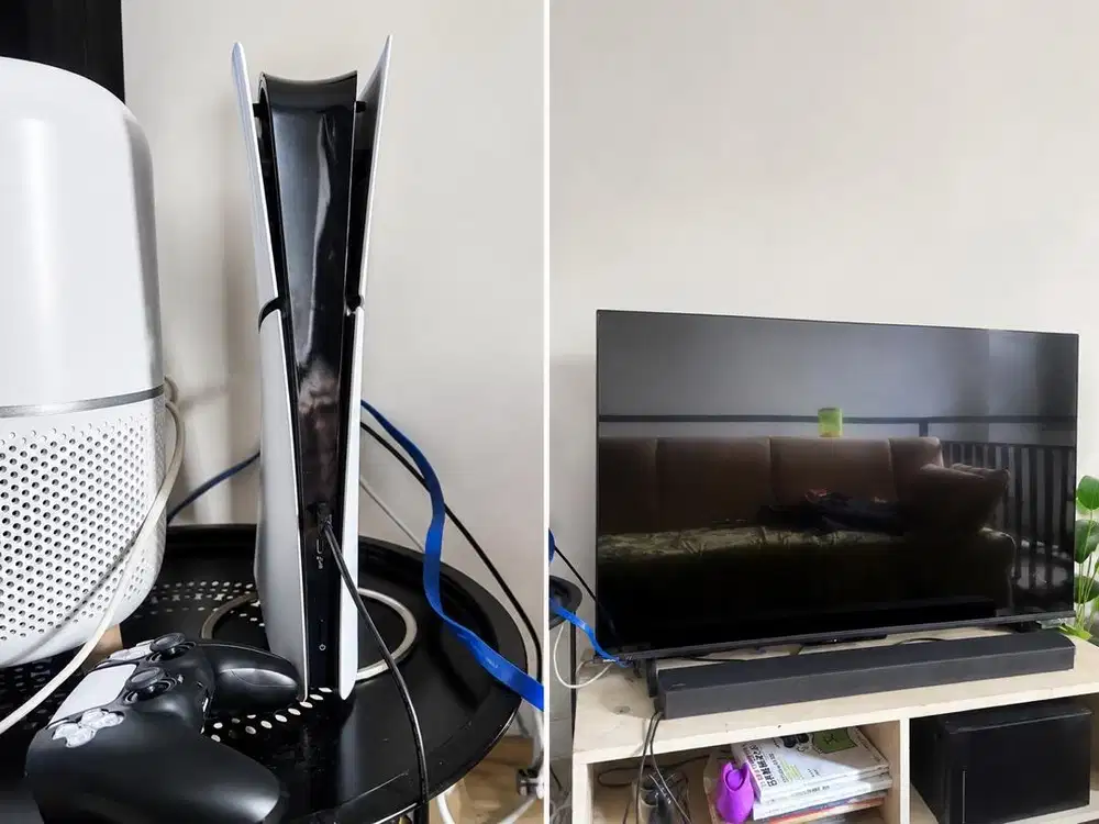 PS 5 SLIM DIGITAL + TV HISENSE QLED 50 Inch