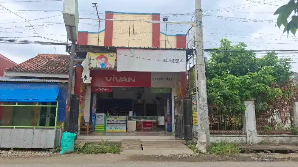 Di jual ruko pinggir jalan raya