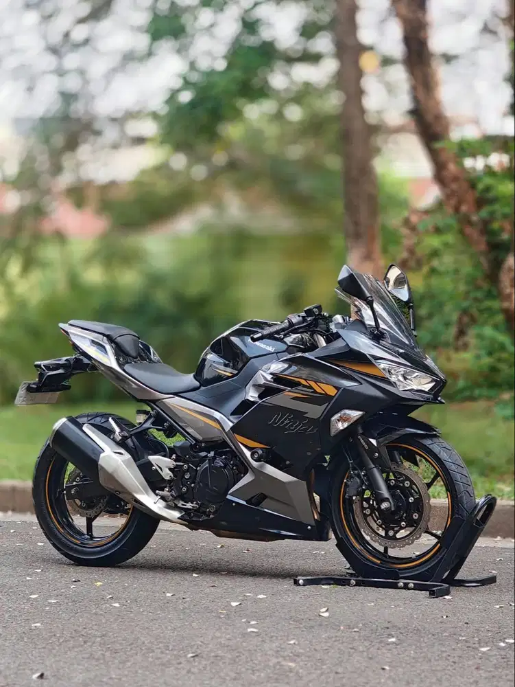 KAWASAKI NEW NINJA 250 FI ABS MDP KEYLESS GREY 2022 KM LOW PAJAK ON