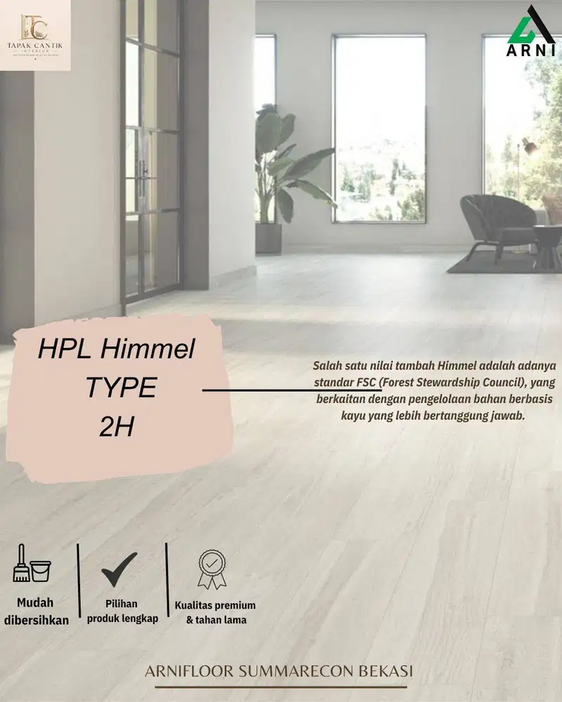 HPL HIMMEL KODE  2H | Jual perlembar | mudah pasang
