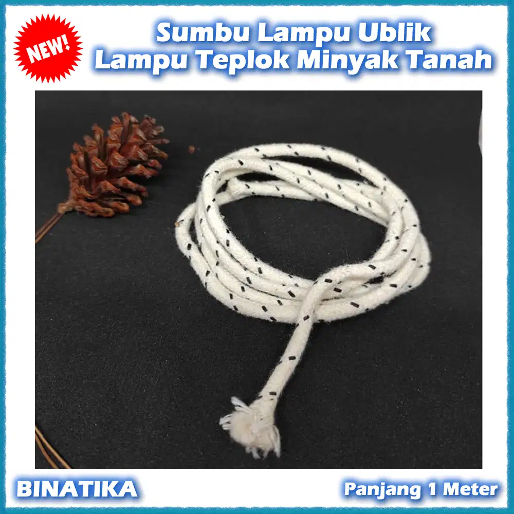 Sumbu Lampu Ublik Lampu Teplok Minyak Tanah Panjang 1 Meter
