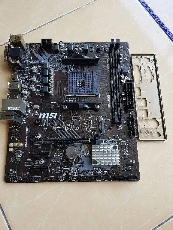 Motherboard AMD AM4 MSI B450M Pro-M.2 Max support ryzen 5000 series