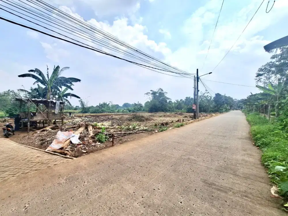 Tanah Dekat Stasiun Jatake, Lokasi Strategis Pas Buat Rumah