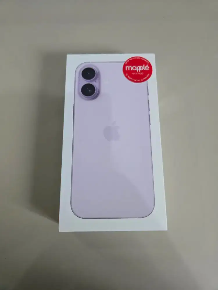 iPhone 17 256gb Resmi Indo Lavender Baru / New Digimap