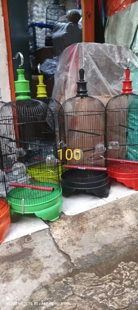 Kandang lovebird pvc baru