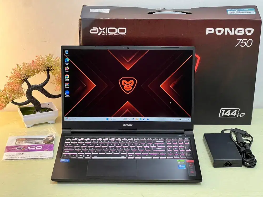 Axioo Pongo 750 i7-13620H RTX 4050 6 GB RAM 16 SSD 512 Garansi 2028