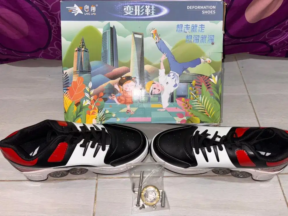 Sepatu Roda Kekinian Hidden Wheel – Nyaman Dipakai Jalan