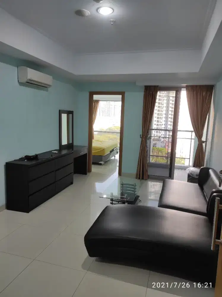 DISEWAKAN APT THE MANSION AT DUKUH GOLF KEMAYORAN 1BR 57m Lt 10
