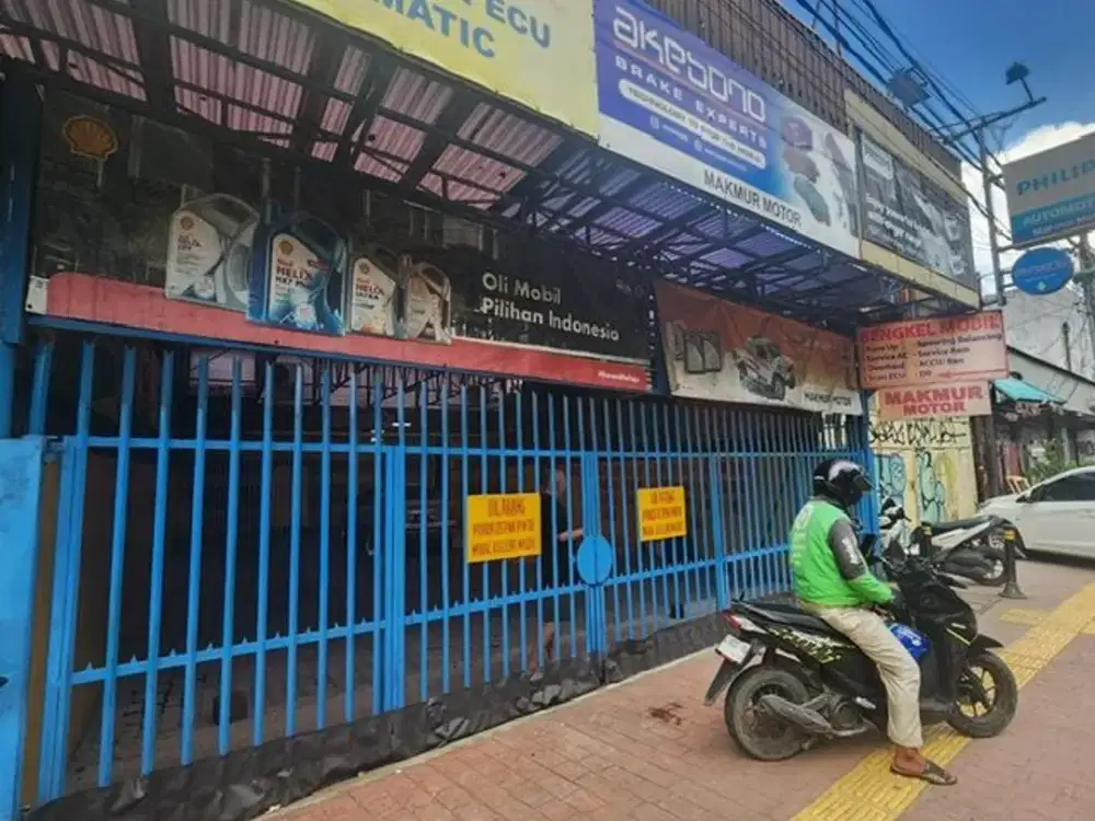 Jual ruko bengkel jalan raya latumenten 900 meter 4 lantai