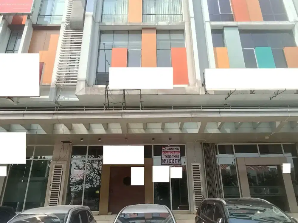 Ss.3158 - Murah !! Dijual Ruko Siap Pakai Lokasi OK 7x18 di Graha Boulevard Raya Kelapa Gading Hadap Selatan