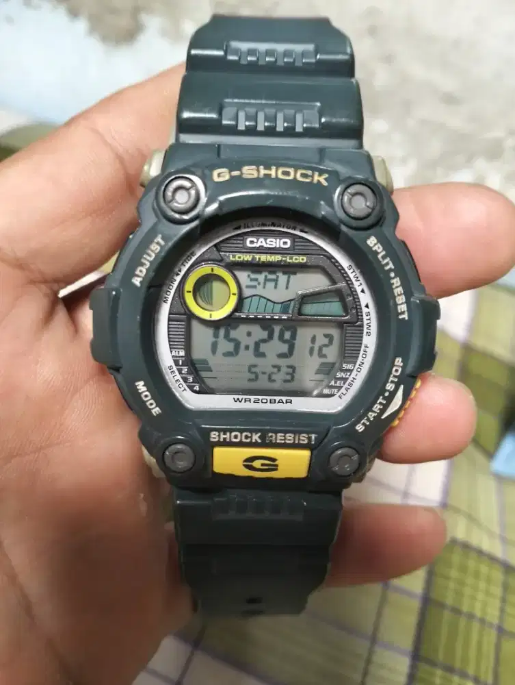 G-Shock G 7900 hijau army original