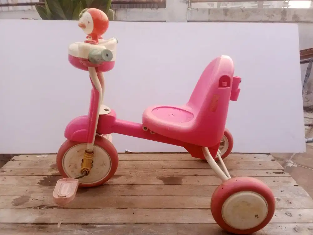 Sepeda Anak Roda Tiga Pink, Tricycle