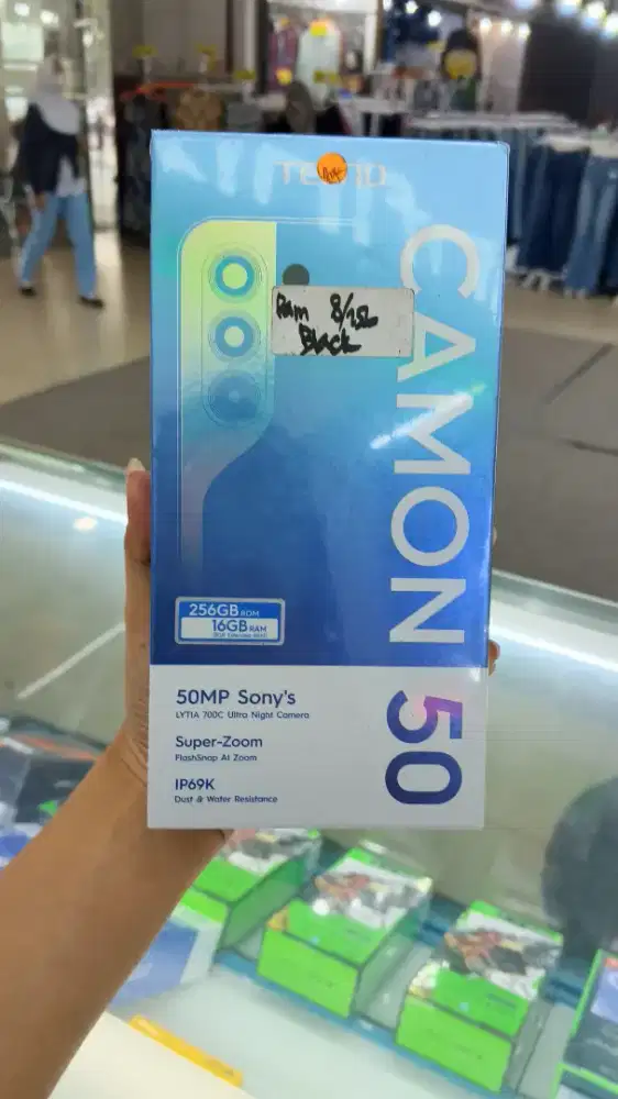 Tecno Camon 50 8/256GB BLACK