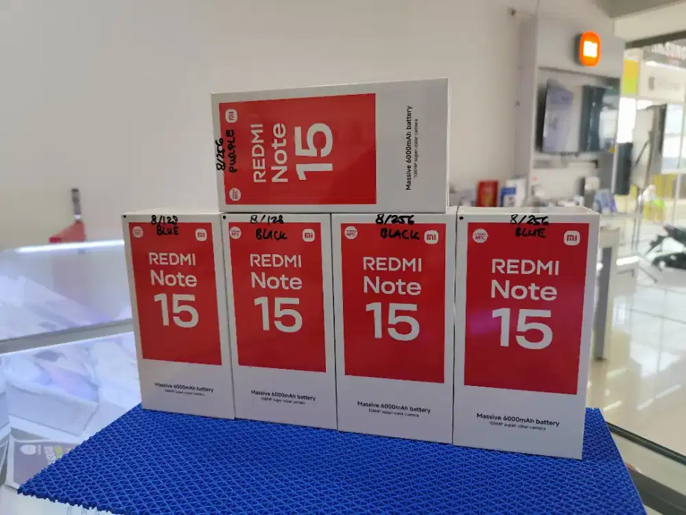 Redmi Note 15 New, Bisa COD & Melayani KREDIT