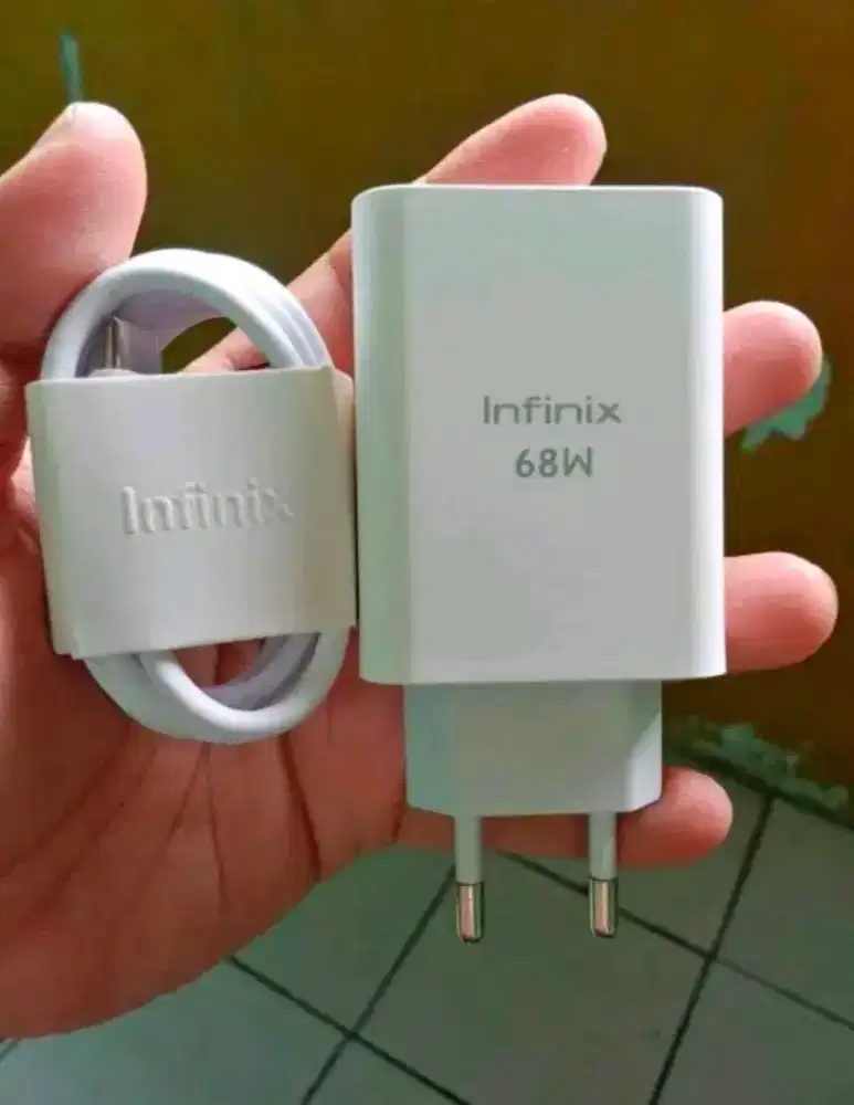 Charger Bawaan Infinix 68 Watt