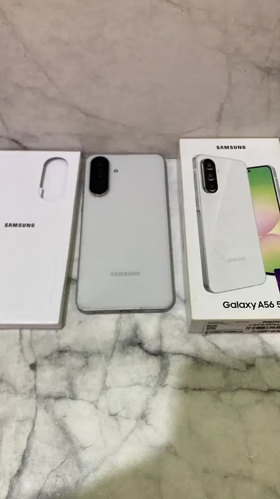 samsung A56 8/256 second lengkap & original bawaan