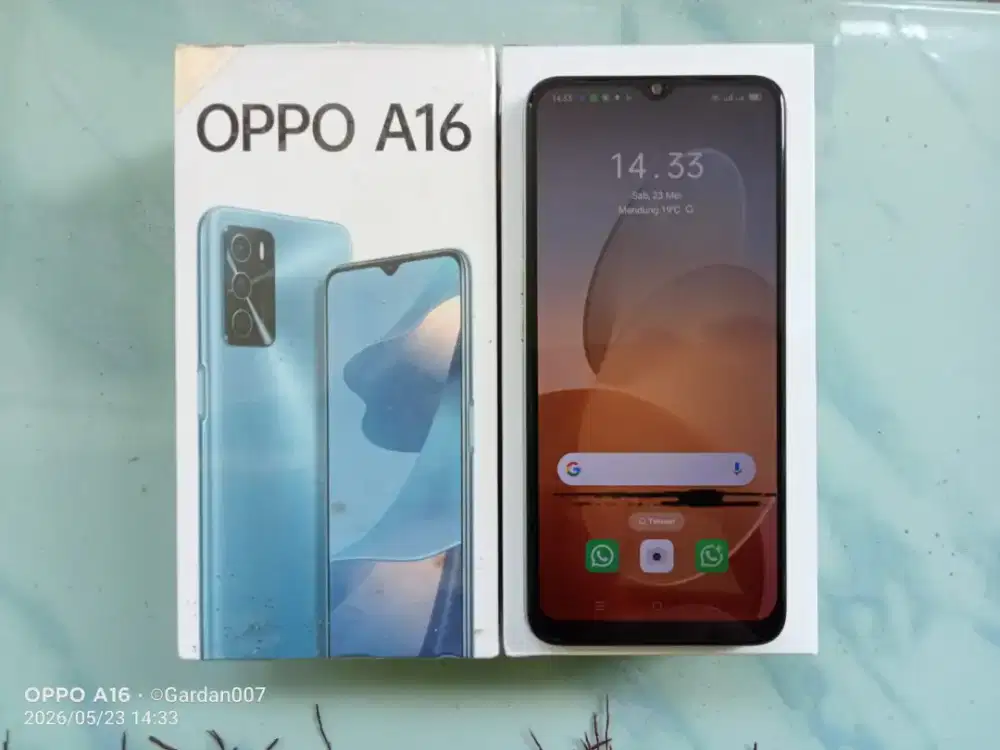 Oppo A16 4G ram 3/32gb Segel Normal