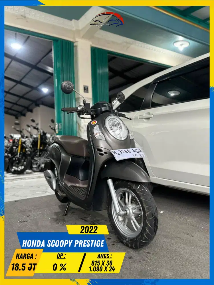 HONDA SCOOPY PRESTIGE 2022 NEGO SAMPE DEAL MASZEHH HIKMAH MOTOR KEPUH
