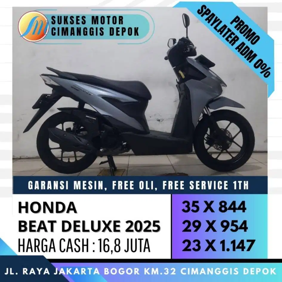 SUKSES MOTOR CIMANGGIS DEPOK PUSATNYA JUAL BELI MOTOR BEKAS BERGARAN