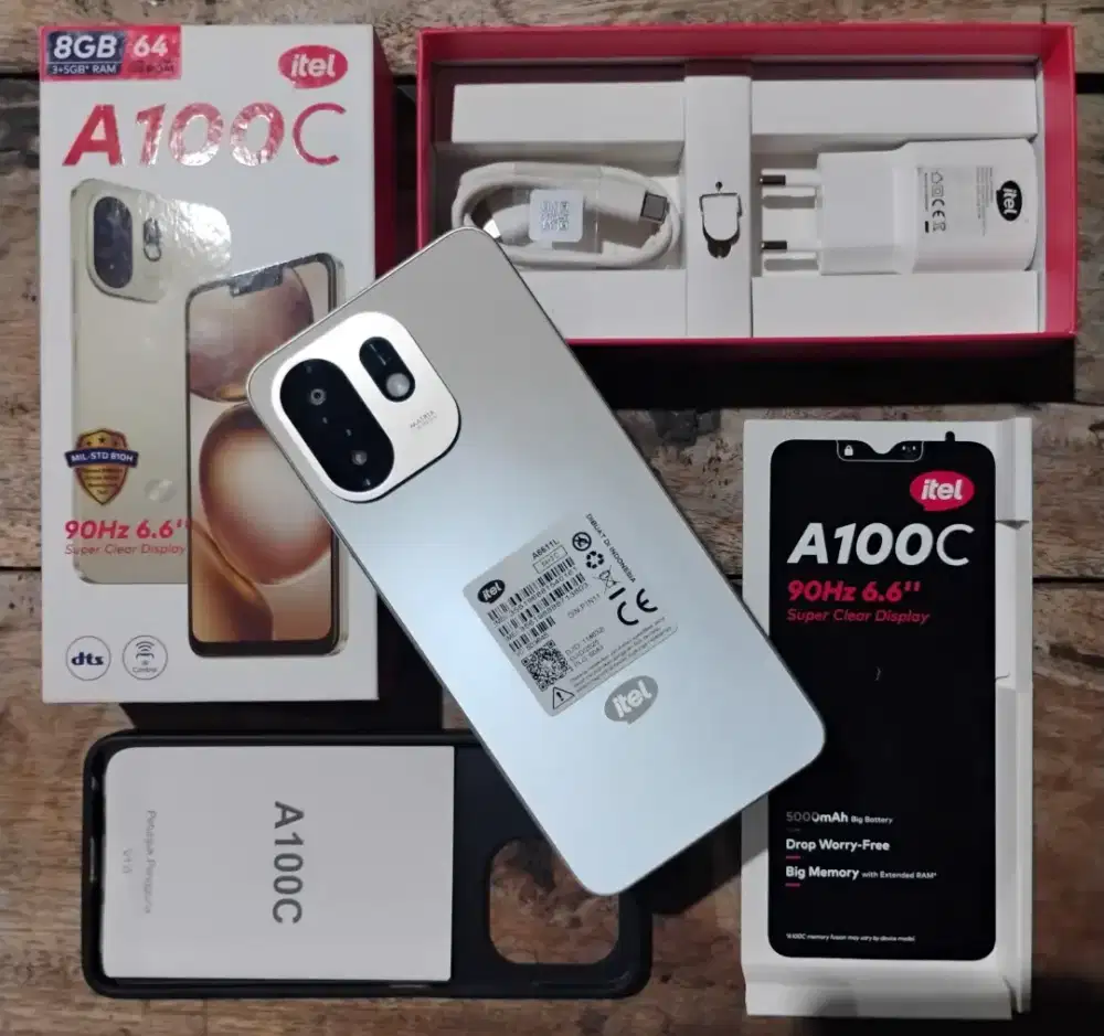 ITEL A100c - RAM 3/64 GB || FULLSET ORIGINAL