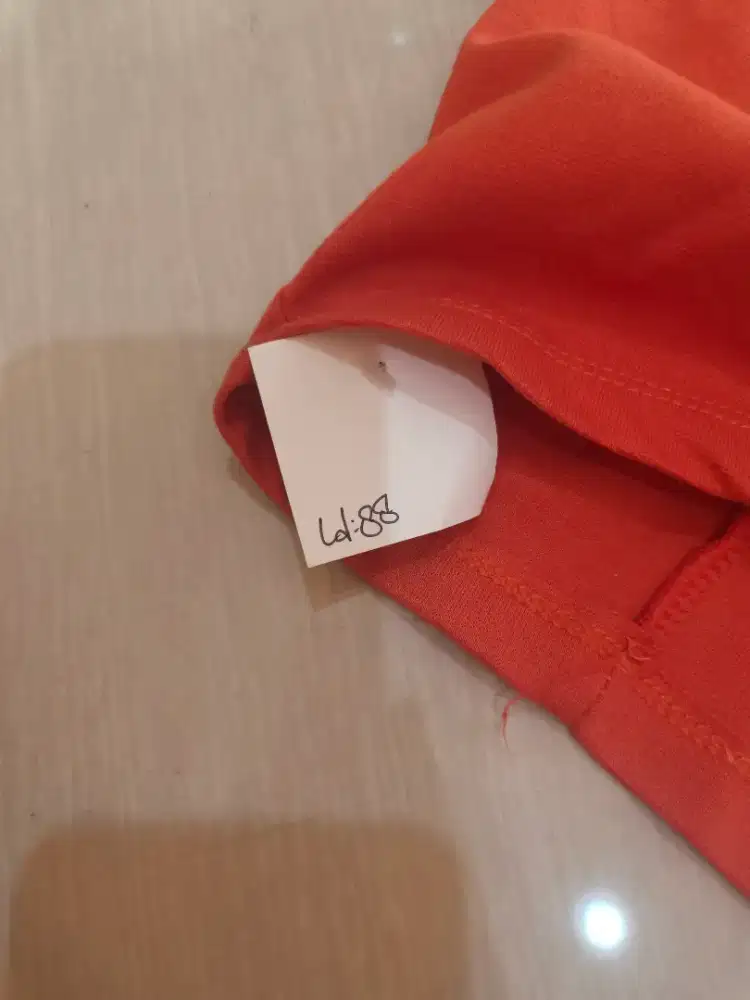 Baju Terusan Orange