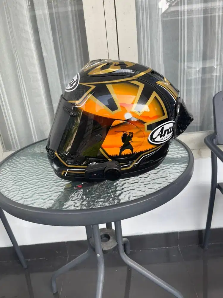 Helm Arai RX-7X Pedrosa Spirit Gold