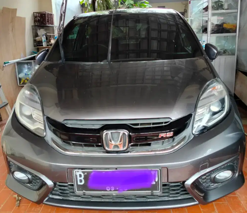 Honda Brio 1.2 RS at 2016 abu abu mulus terawat ORI tangan pertama