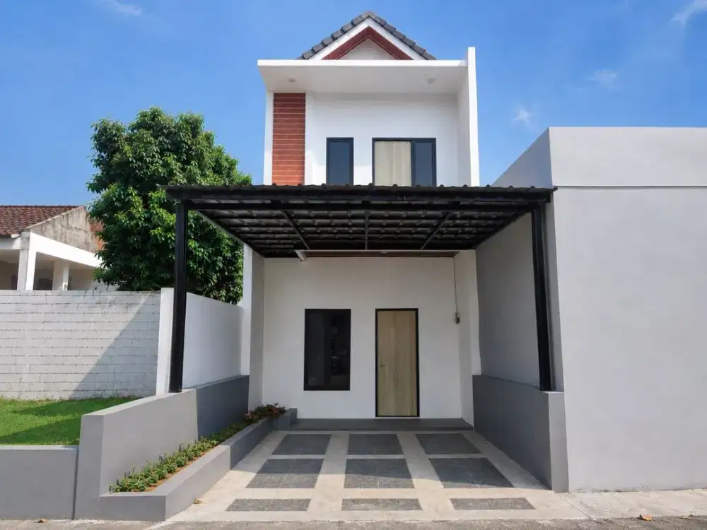 471 Rumah Baru 2 Lt Cantik Minimalis Cash Only Dekat Bintaro di Pondok Aren