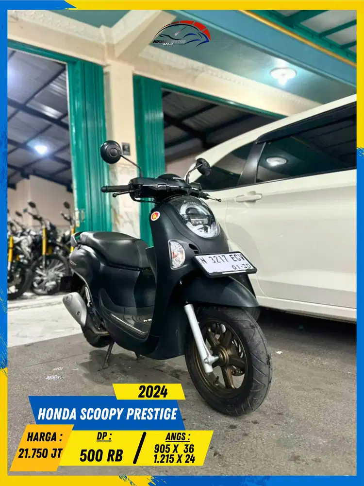 HONDA SCOOPY PRESTIGE 2024 LIKE NEW MASZEHH HIKMAH MOTOR KEPUH