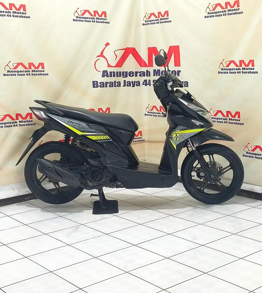 Honda Beat Eco Tahun 2016 warna Hitam