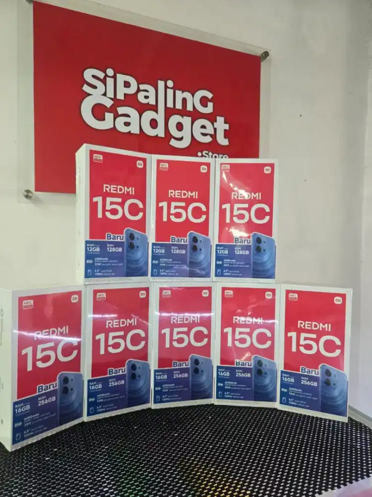 (Baru Segel) JUAL REDMI 15C 6/128 - SEGEL