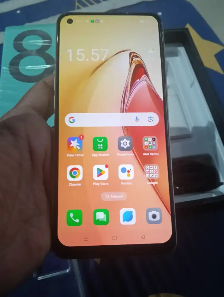 Oppo Reno 8 4G Ram 8/256 Fullset Mulus Normal Barter Tt