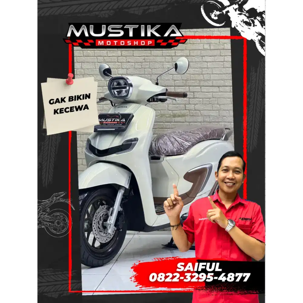 Odo 8rb Simpenan!!Honda Stylo ABS 2024 N Asli Warna Favorit-Mustika