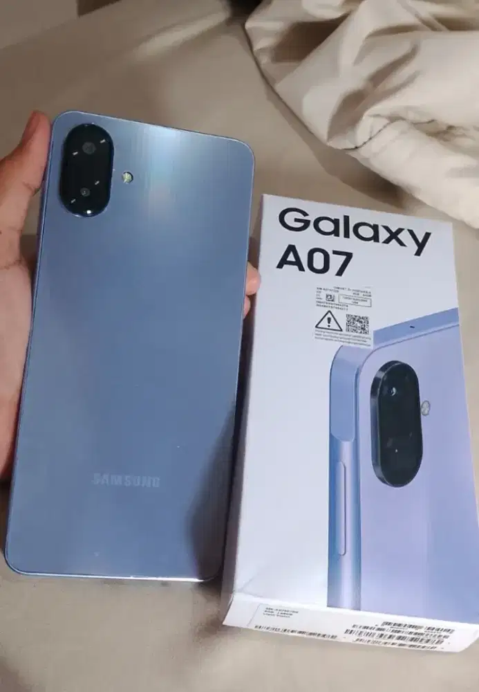 Samsung Galaxy A07 4/64 Lylac Purple Mulus Like New